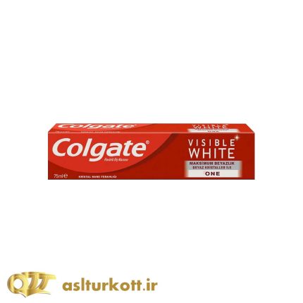 خمیردندان کلگیت ویزیبل وایت 75 میلی گرم- Colgate VISIBLE WHITE