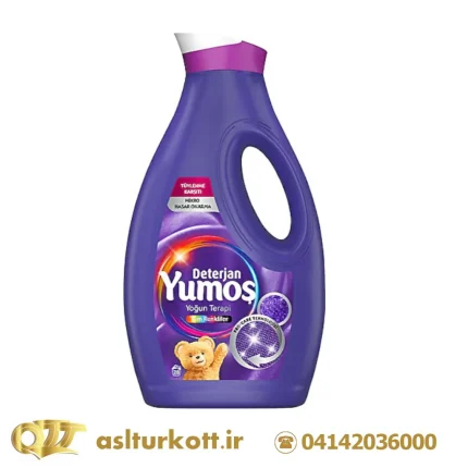 مایع ماشین لباسشویی یوموش Yumoş Sıvı Deterjan مناسب انواع لباس ها 2520 میلی